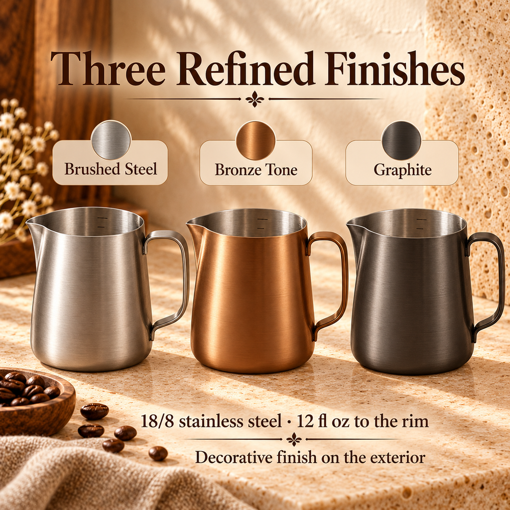 LORQEVFT™ Merrow Manual Burr Coffee Grinder — Adjustable Hand Grinder with Wood Knob and Removable Grounds Cup