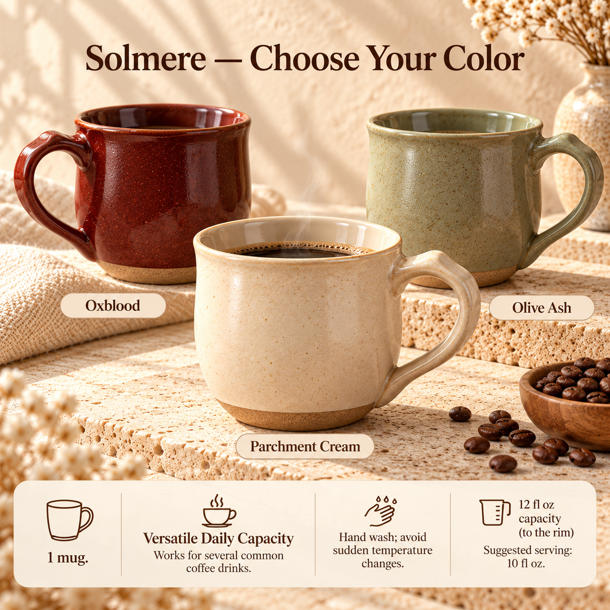 LORQEVFT™ Rosden Ceramic Creamer and Sugar Bowl Set — 8 fl oz Milk Pitcher, Lidded Sugar Pot and Serving Tray