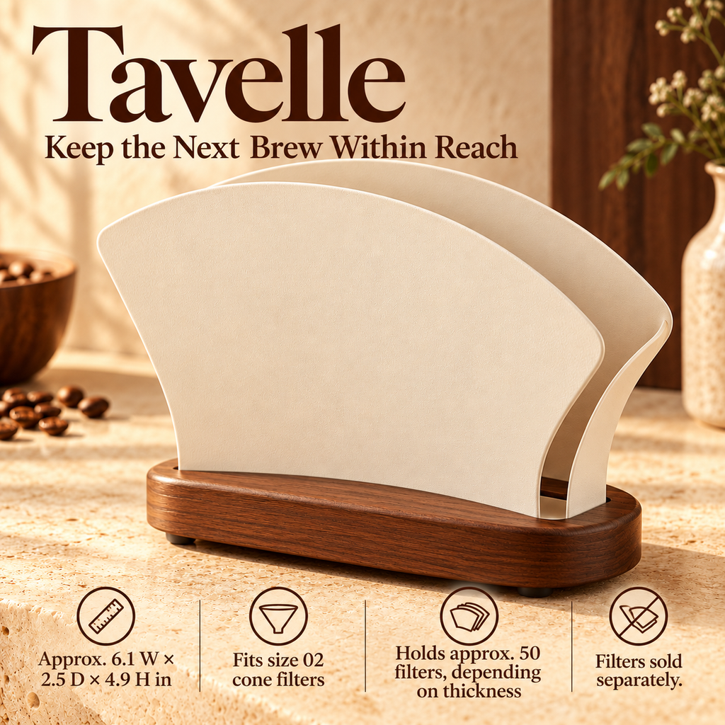 LORQEVFT™ Bellune Pour-Over Coffee Maker Set — Ceramic Cone Dripper with 20 fl oz Glass Server