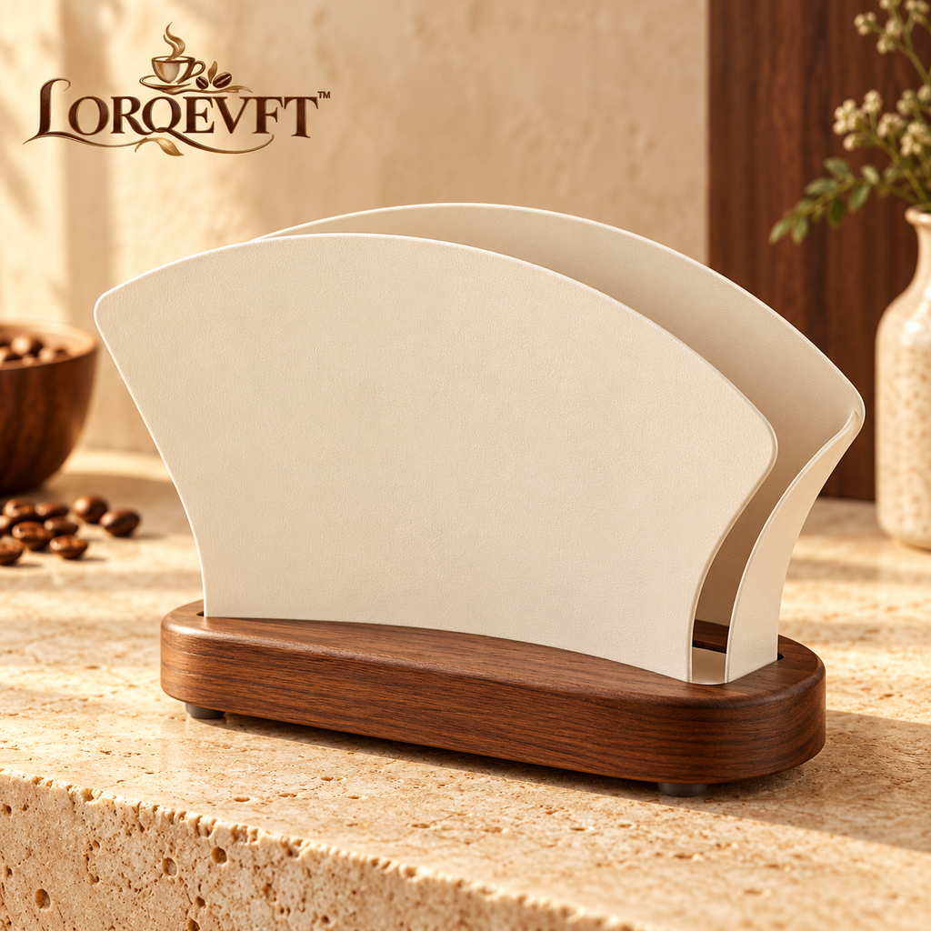 LORQEVFT™ Bellune Pour-Over Coffee Maker Set — Ceramic Cone Dripper with 20 fl oz Glass Server