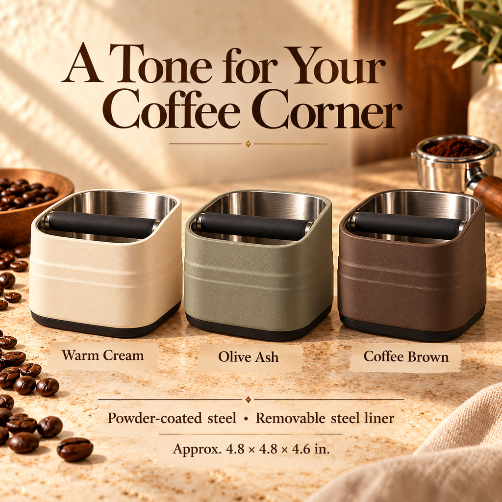 LORQEVFT™ Corven 27 fl oz French Press Coffee Maker — Glass Coffee Press with Steel Frame and Wood Handle