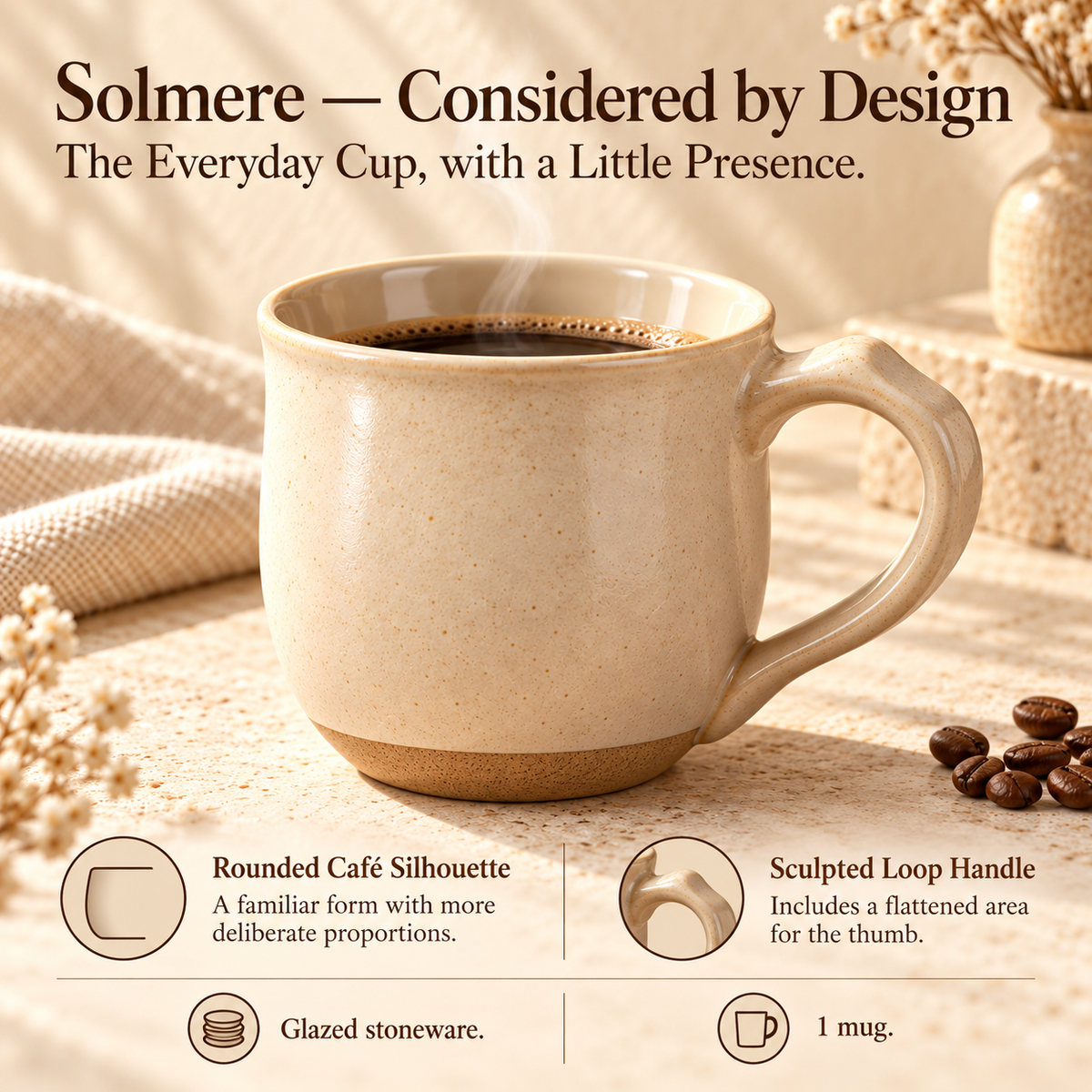 LORQEVFT™ Rosden Ceramic Creamer and Sugar Bowl Set — 8 fl oz Milk Pitcher, Lidded Sugar Pot and Serving Tray