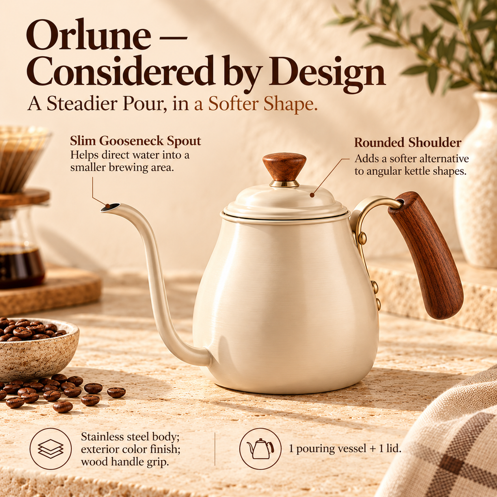 LORQEVFT™ Halden Ceramic Coffee Bean Canister — Gasket-Lid Storage Jar with Wood Lid and Steel Scoop